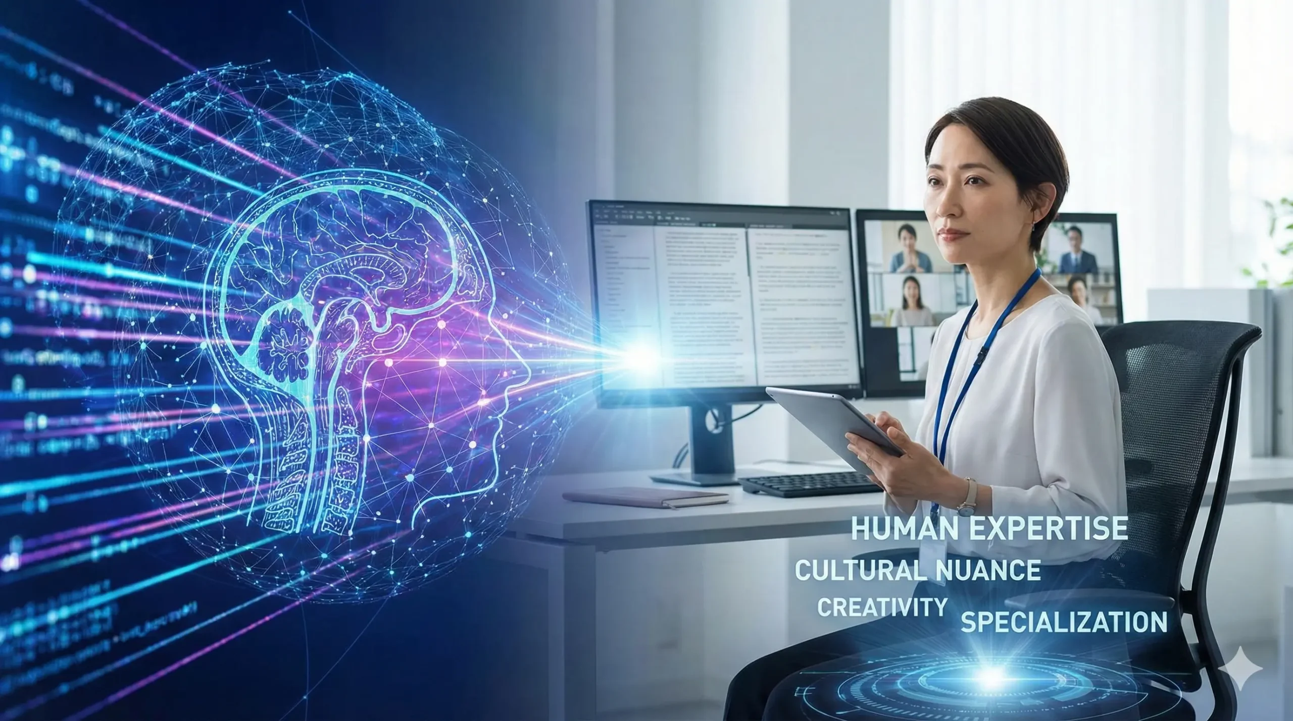 AIに取って代わられる仕事？翻訳の未来と生き残るスキル | SkillStack Lab