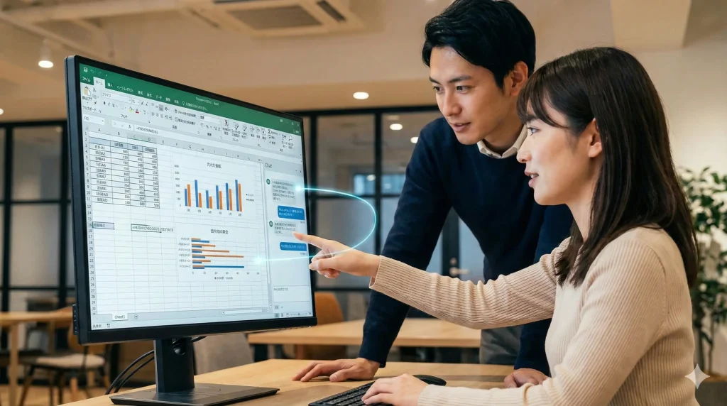 エクセル関数をChatGPTで作る方法！業務を爆速で効率化するコツ