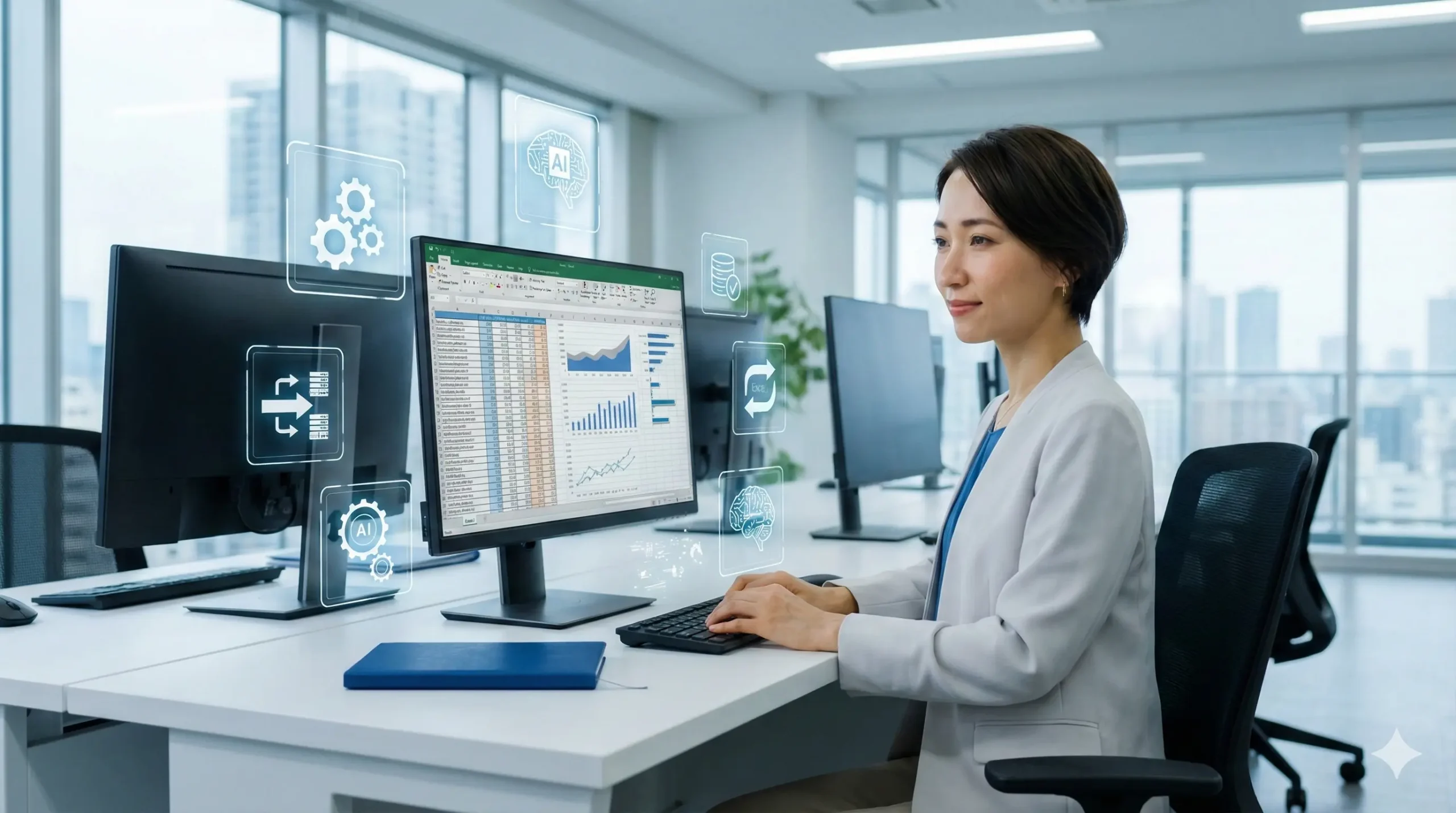 エクセル自動化の例を徹底解説！VBAからAIまで最適な選び方