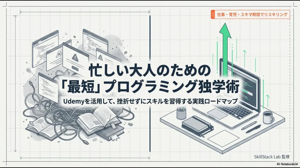 独学に最適！udemyを用いたプログラミングの勉強法