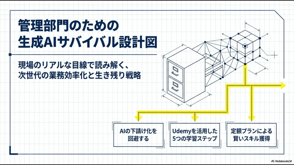 現場のリアルな目線で読み解く、管理部門のための次世代業務効率化と生き残り戦略の全体像