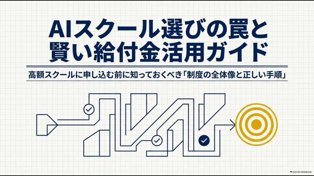 AIスクールを選ぶ前に知っておきたい給付金制度と正しい活用手順