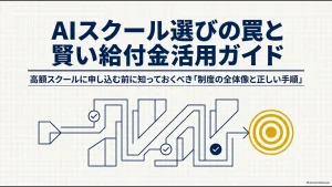 AIスクールを選ぶ前に知っておきたい給付金制度と正しい活用手順