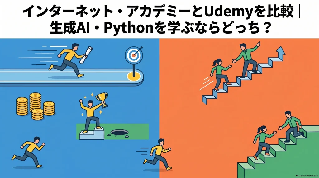 AI・Python学習の比較